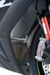 Ochranná mřížka chladiče R&G Racing - Kawasaki ZX10R, titan